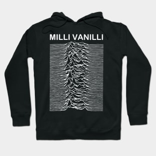 Milli Vanilli Unknown Pleasures Parody Hoodie